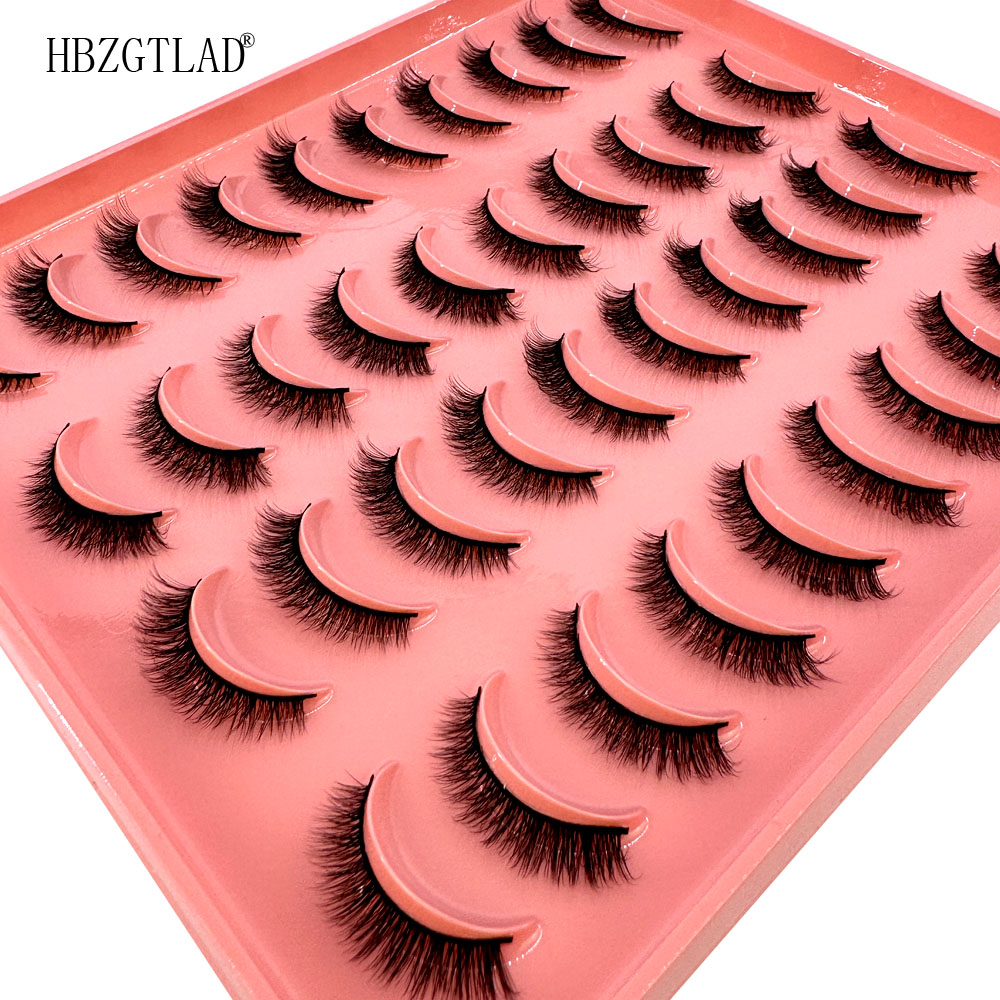 Eyelash Extension For Asian Eyes - Nowe 20 par naturalnych długich sztucznych