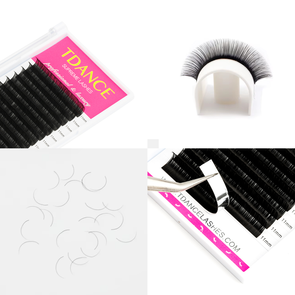TDANCE przedłużanie rzęs 16 rz – Eyelash Extension Human Hair recenzja i cena